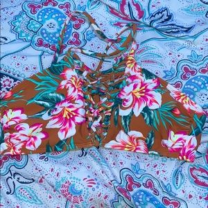 Floral Bikini Top